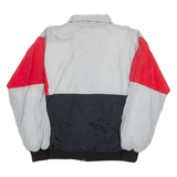 PACER SPORTSWEAR Womens Shell Jacket Grey Nylon 90s L