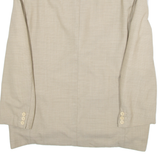STUDIO 0001 BY FERRE Womens Blazer Jacket Beige M