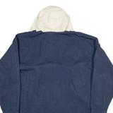 COTTON TRADERS Womens Anorak Jacket Blue Nylon Hooded L