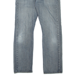LEVI'S 501 Jeans Mens Blue Regular Straight Stone Wash W32 L32