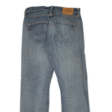 LEVI'S 501 Jeans Mens Blue Regular Straight Stone Wash W32 L32