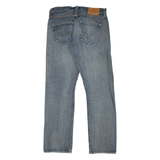 LEVI'S 501 Jeans Mens Blue Regular Straight Stone Wash W32 L32