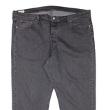 LEVI'S 501 BIG E Jeans Womens Grey Regular Straight W44 L26