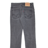 LEVI'S 511 Jeans Mens Grey Slim Straight W30 L32
