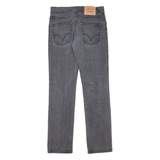 LEVI'S 511 Jeans Mens Grey Slim Straight W30 L32