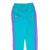ELLESSE Womens Track Pants Blue Tapered UK 8 W24 L30