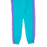 ELLESSE Womens Track Pants Blue Tapered UK 8 W24 L30