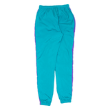 ELLESSE Womens Track Pants Blue Tapered UK 8 W24 L30