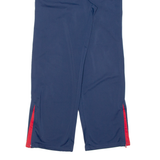 NIKE Womens Track Pants Blue Straight L W26 L30