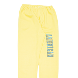 American Womens Joggers Yellow Tapered L W28 L32