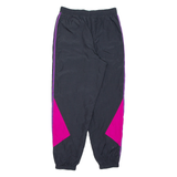 ADIDAS Womens Track Pants Purple Tapered UK 12 W27 L28