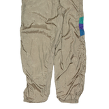 Womens Track Pants Green Tapered L W27 L29