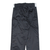 Womens Track Pants Black Wide-Leg S W30 L31