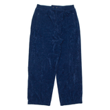 Velvet Womens Sweatpants Blue Wide-Leg S W28 L27