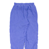 Womens Track Pants Blue Tapered XS W24 L28