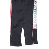 Mens Track Pants Black Straight XL W30 L32