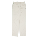 LACOSTE Womens Track Pants Beige Straight M W28 L34