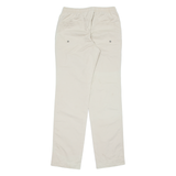 LACOSTE Womens Track Pants Beige Straight M W28 L34