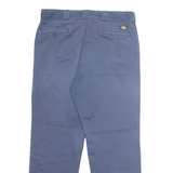 DICKIES Chino Workwear 874 Mens Trousers Blue Regular Straight W38 L32
