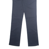 DICKIES Chino Workwear Womens Trousers Blue Regular Tapered W28 L33