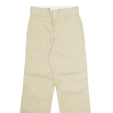 DICKIES Chino Workwear 874 Mens Trousers Beige Regular Straight W26 L28