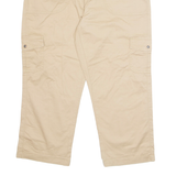 LEE Chino Cargo Mens Trousers Beige Relaxed Straight W30 L23