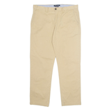 TOMMY HILFIGER Chino Workwear Custom Fit Mens Trousers Beige Straight W33 L30