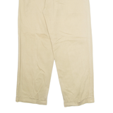 NAUTICA Chino Workwear Classic Fit Mens Trousers Beige Regular Straight W33 L30