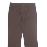 LEVI'S Womens Trousers Brown Regular Bootcut W36 L30