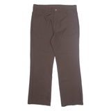 LEVI'S Womens Trousers Brown Regular Bootcut W36 L30