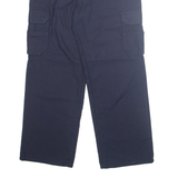 DICKIES Cargo Workwear Mens Trousers Blue Regular Straight W30 L30