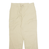 DICKIES Cargo Workwear Mens Trousers Beige Regular Straight W34 L33