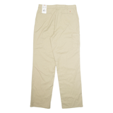 DICKIES Cargo Workwear Mens Trousers Beige Regular Straight W34 L33