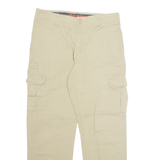 DICKIES Chino Workwear Cargo Mens Trousers Beige Regular Straight W34 L29