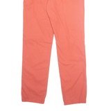 TOMMY HILFIGER Chino Custom Fit Mens Trousers Orange Regular Tapered W31 L32