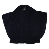 Vintage MAC TAGGART Poncho Womens Overcoat Coat Blue Cashmere 90s M