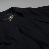 Vintage MAC TAGGART Poncho Womens Overcoat Coat Blue Cashmere 90s M