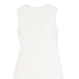 GUESS Womens Pencil Dress Cream Sleeveless Knee Length XS