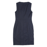 BOSS HUGO BOSS Womens Pencil Dress Blue Sleeveless Knee Length S