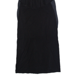 LIU JO Womens Bodycon Dress Black Sleeveless Short M