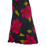 JESSICA HOWARD Womens Day Dress Black Floral Sleeveless Long M