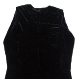 RONNI NICOLE BY OUIDA Womens Fit & Flare Dress Black Velvet Long Sleeve Short L