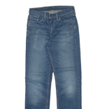LEVI'S 514 Jeans Mens Blue Slim Straight Stone Wash W29 L32