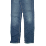 LEVI'S 514 Jeans Mens Blue Slim Straight Stone Wash W29 L32