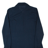 KAPPA ROBE DI Oversized Womens Shirt Dress Blue Spotted Knee Length S