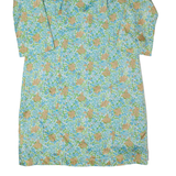 Womens Day Dress Cream 90s Floral Midi L