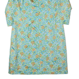 Womens Day Dress Cream 90s Floral Midi L