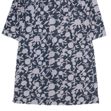 BODEN Womens A-Line Dress Blue Floral Long Sleeve Knee Length UK 10