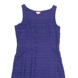 PHASE EIGHT Womens A-Line Dress Blue Sleeveless Knee Length UK 14