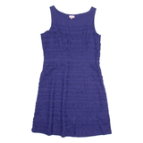 PHASE EIGHT Womens A-Line Dress Blue Sleeveless Knee Length UK 14